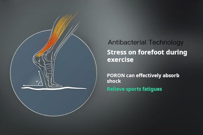 Carbon Fiber Insole with Poron Cushioning—Arch Support for Running and Sports - BPRunning