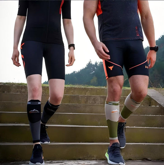 1 Pair REXCHI Calf Compression Sleeves - Leg Support Socks for Running & Pain Relief - BPRunning