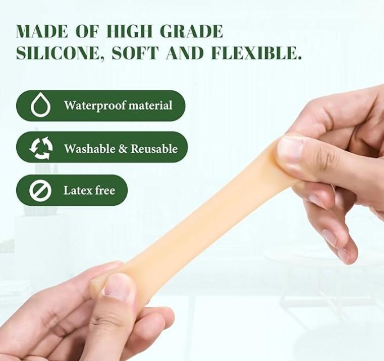 (10 Pcs) Gel Toe Caps - Protectors for Ingrown Toenails, Corns, and Blisters - BPRunning