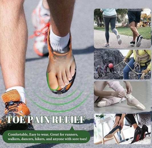 (10 Pcs) Gel Toe Caps - Protectors for Ingrown Toenails, Corns, and Blisters - BPRunning