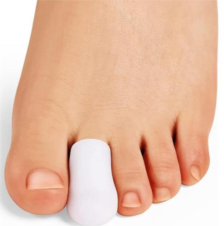 (10 Pcs) Gel Toe Caps - Protectors for Ingrown Toenails, Corns, and Blisters - BPRunning