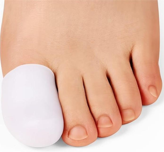 (10 Pcs) Gel Toe Caps - Protectors for Ingrown Toenails, Corns, and Blisters - BPRunning