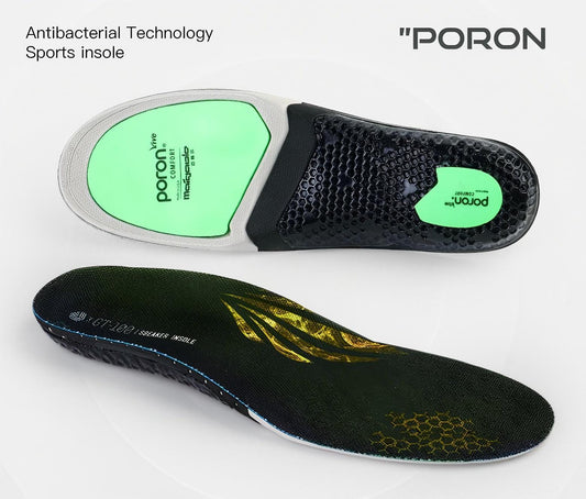 Carbon Fiber Insole with Poron Cushioning—Arch Support for Running and Sports - BPRunning