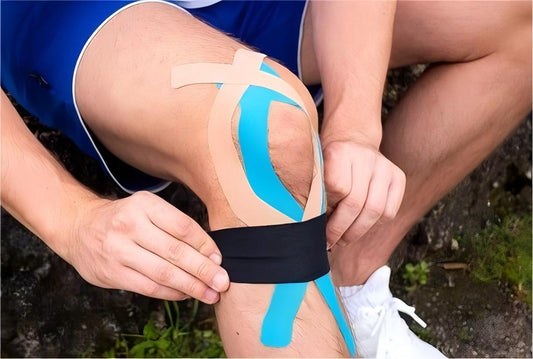 (2 Rolls) Kinesiology Tape - Waterproof, Elastic, Self-Adhesive for Sports - BPRunning