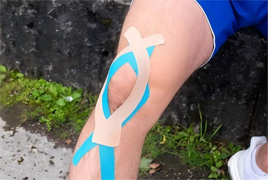 (2 Rolls) Kinesiology Tape - Waterproof, Elastic, Self-Adhesive for Sports - BPRunning