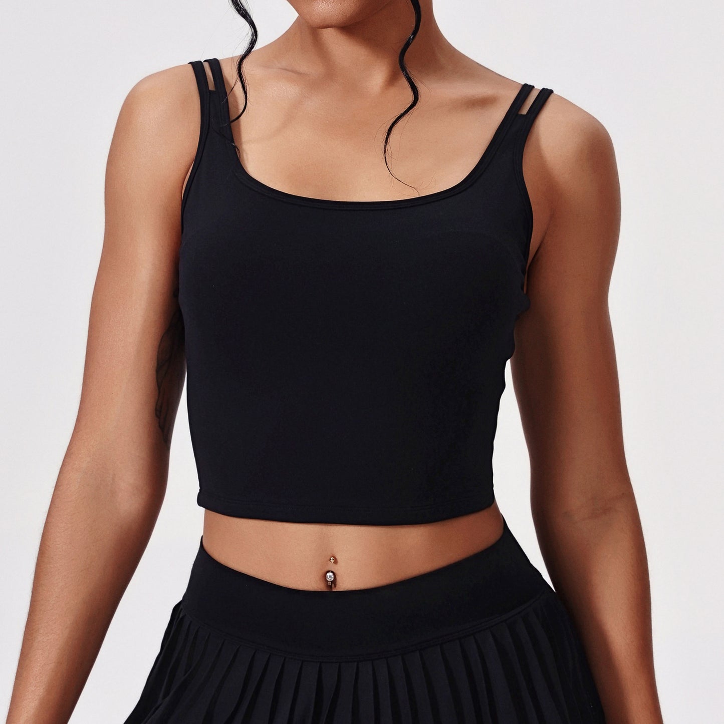 Cloud Sense Sports Back Shaping Double-shoulder Strap Outer Wear Sling