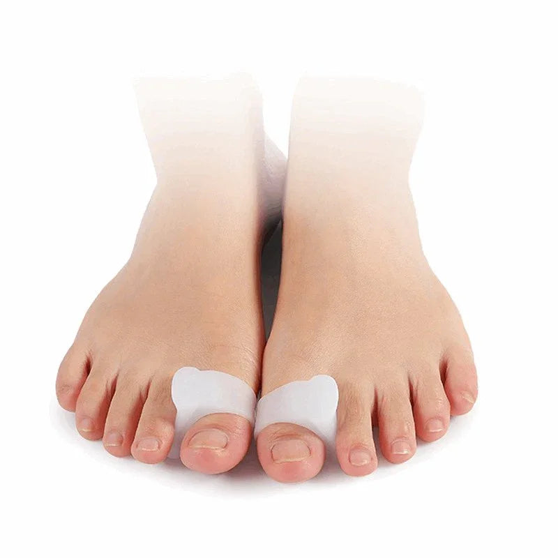 (4 Pcs) Gel Toe Spacers - Bunion Correctors for Big Toe Alignment - BPRunning