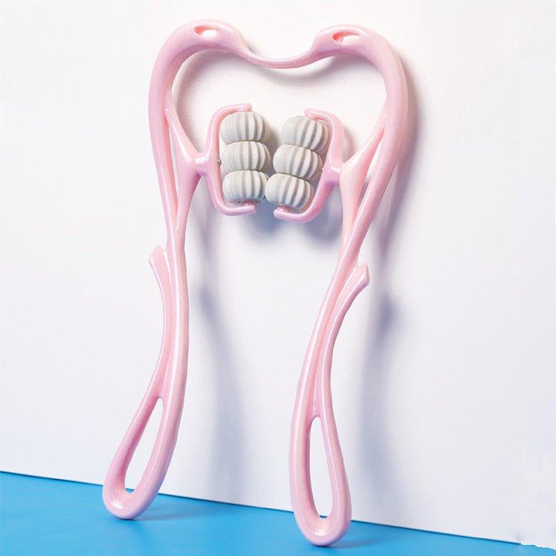 6-Ball Cervical Neck Massager - Manual Kneading Roller for Relaxation - BPRunning