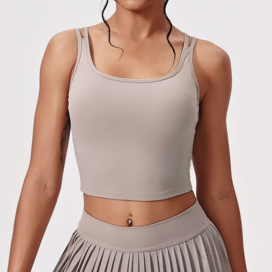 Cloud Sense Sports Back Shaping Double-shoulder Strap Outer Wear Sling