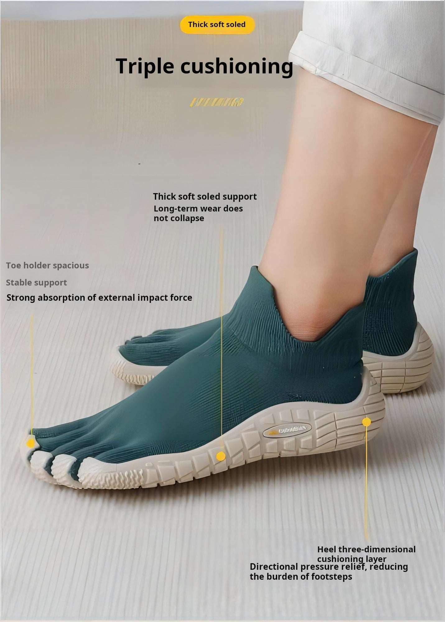 Barefoot Five-Finger Sports Gym Recovery Shoes - BPRunning