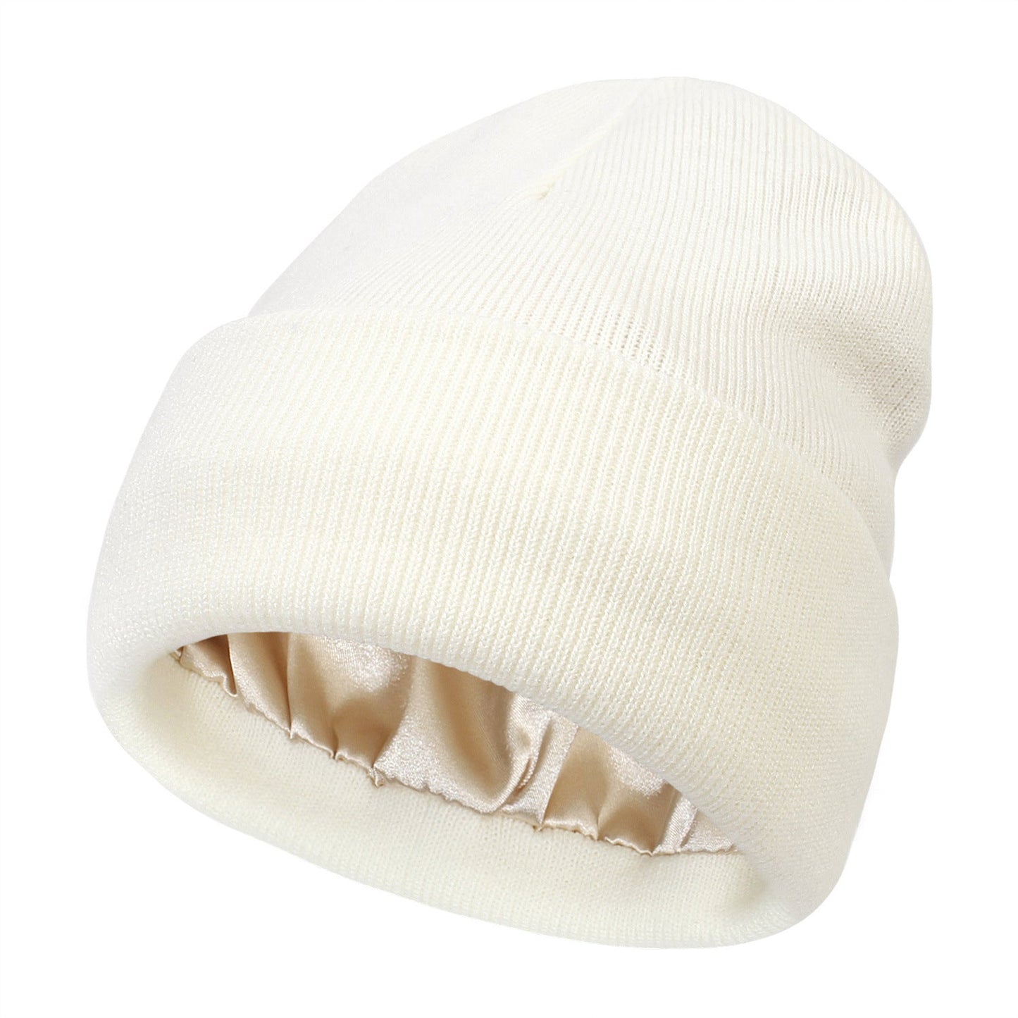 Cozy Chic Winter Beanie—Satin Lined for Ultimate Comfort - BPRunning