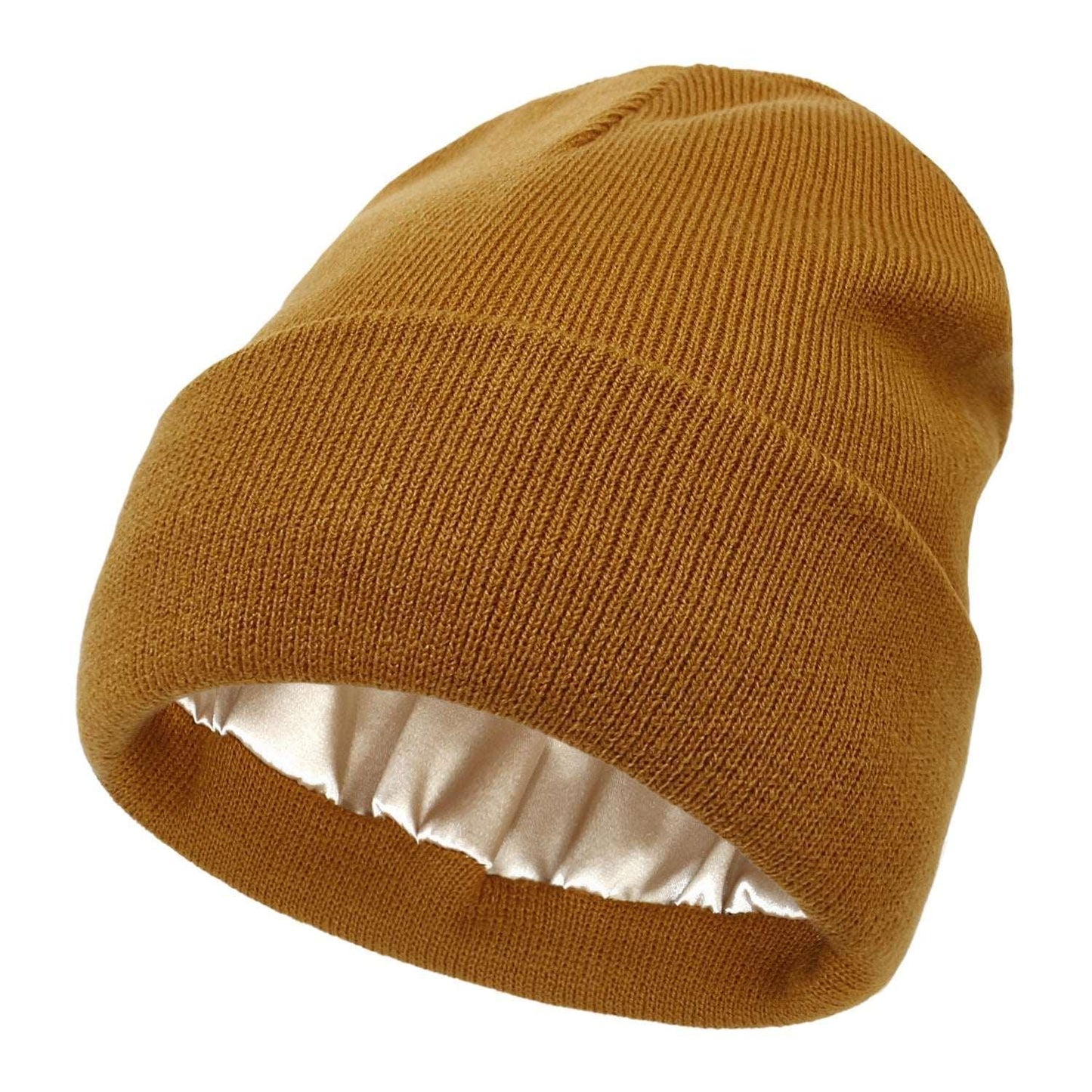 Cozy Chic Winter Beanie—Satin Lined for Ultimate Comfort - BPRunning