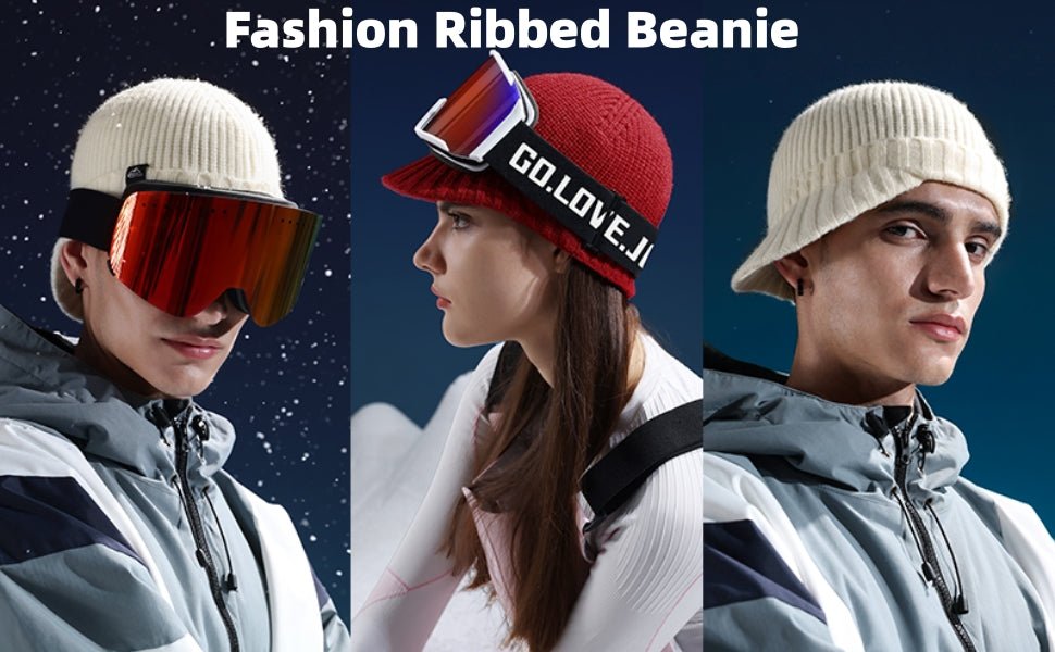 Cozy Knit Beanie Hat for Men and Women - Stylish & Warm with Visor - BPRunning