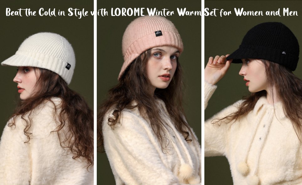 Cozy Knit Beanie Hat for Men and Women - Stylish & Warm with Visor - BPRunning