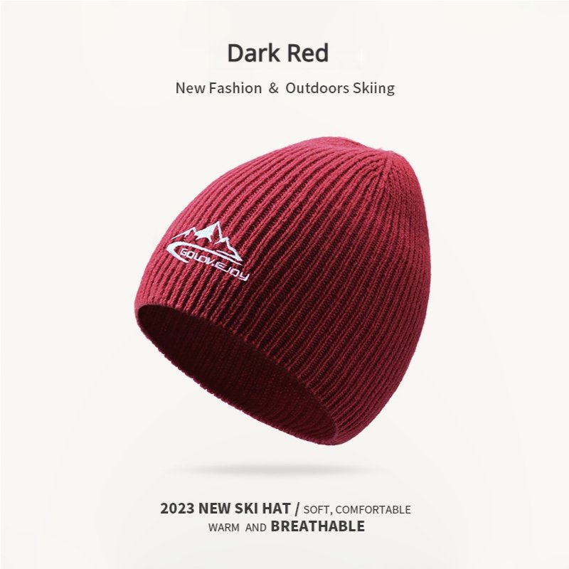 Cozy Knit Beanie Hat for Men and Women - Stylish & Warm with Visor - BPRunning