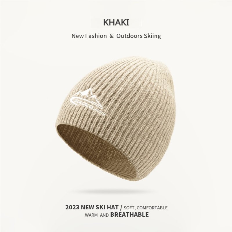 Cozy Knit Beanie Hat for Men and Women - Stylish & Warm with Visor - BPRunning