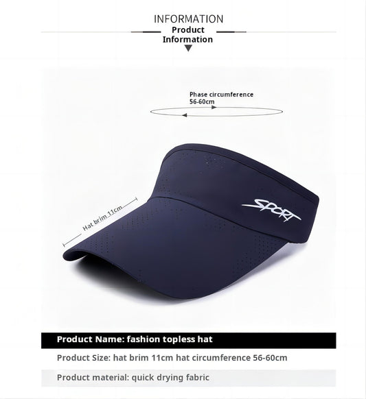 Lightweight Breathable Running Visor for Women - BPRunning