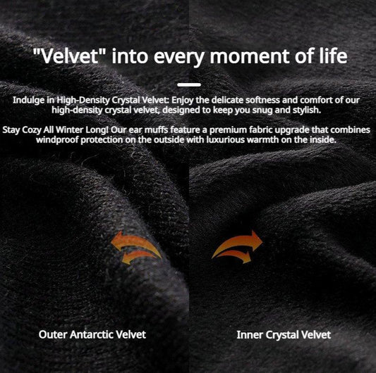 Stylish Padded Ear Warmers Headbands–Thickened Winter Ear Muffs - BPRunning