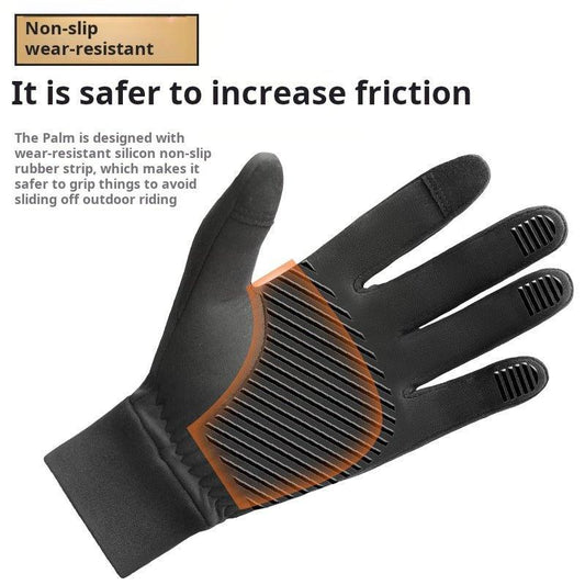 Unisex Non-Slip Touchscreen Running Gloves - Weather-Resistant - BPRunning