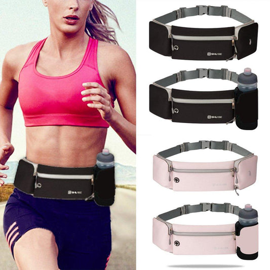 Waterproof Multifunctional Waist Pack with Bottle Holder - BPRunning