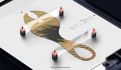 Tanx Gold High-Performance Carbon Fiber Sport Insoles - BPRunning