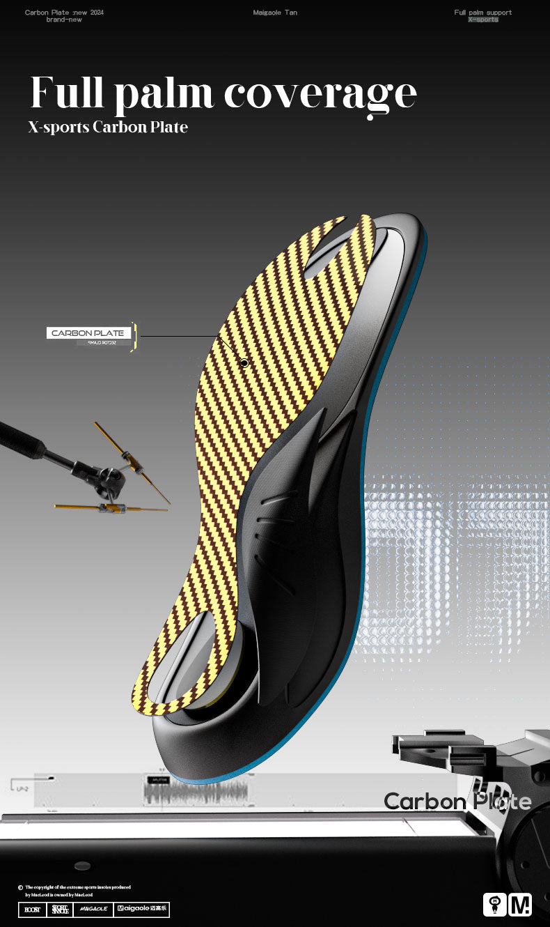 Tanx Gold High-Performance Carbon Fiber Sport Insoles - BPRunning