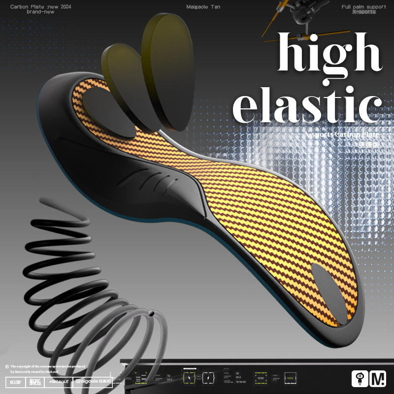 Tanx Gold High-Performance Carbon Fiber Sport Insoles - BPRunning