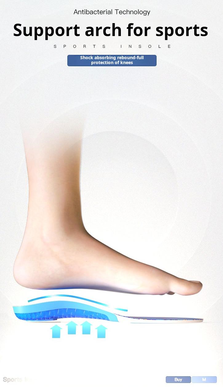 Carbon Fiber Insole with Poron Cushioning—Arch Support for Running and Sports - BPRunning
