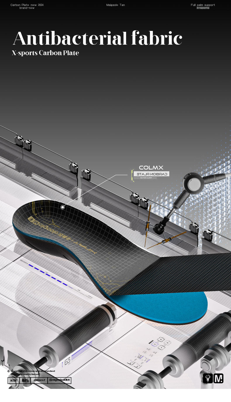 Tanx Gold High-Performance Carbon Fiber Sport Insoles - BPRunning