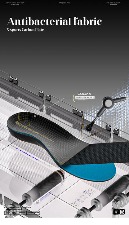 Tanx Gold High-Performance Carbon Fiber Sport Insoles - BPRunning