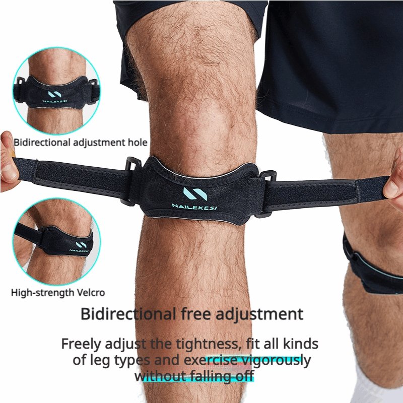 1 Pair Sports Patella Strap Knee Brace - Support for Arthritis, ACL, and Athletics - BPRunning