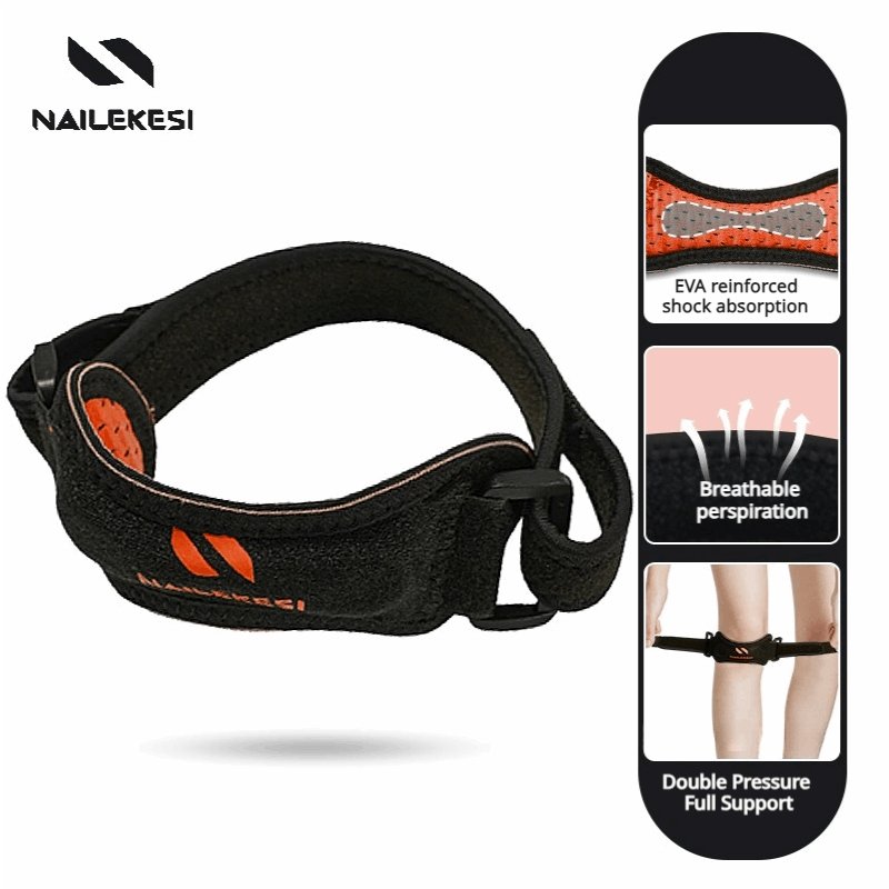 1 Pair Sports Patella Strap Knee Brace - Support for Arthritis, ACL, and Athletics - BPRunning