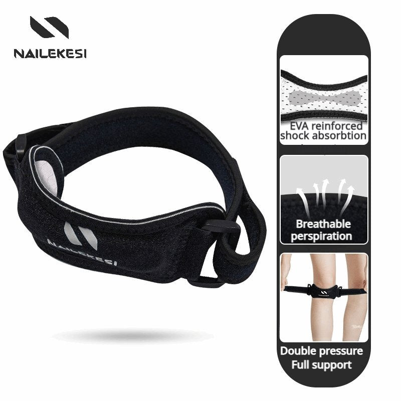 1 Pair Sports Patella Strap Knee Brace - Support for Arthritis, ACL, and Athletics - BPRunning