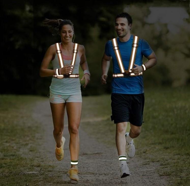 (2 Pack) Reflective Running Vest - High-Visibility Safety Gear for All Activities - BPRunning