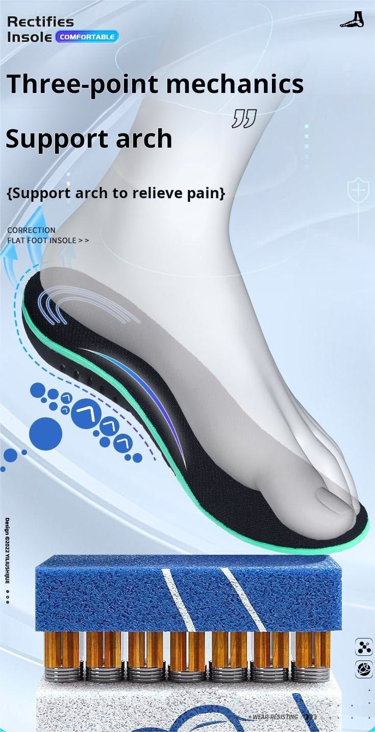 【2 Pairs】Women Advanced Orthotic Arch Support Insoles for Flat Feet & Pain Relief - BPRunning