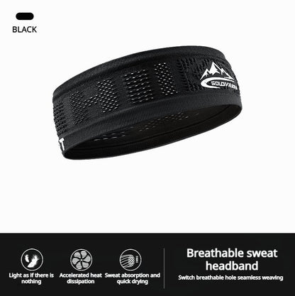 2 Pcs Breathable Mesh Sports Headband for Men and Women - BPRunning