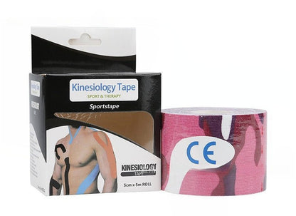 (2 Rolls) Kinesiology Tape - Waterproof, Elastic, Self-Adhesive for Sports - BPRunning