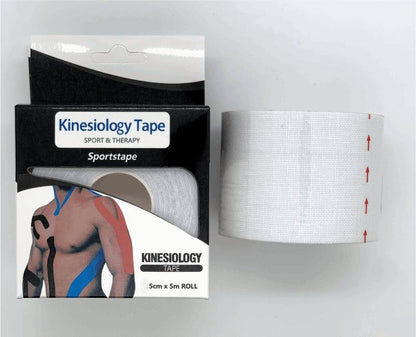 (2 Rolls) Kinesiology Tape - Waterproof, Elastic, Self-Adhesive for Sports - BPRunning