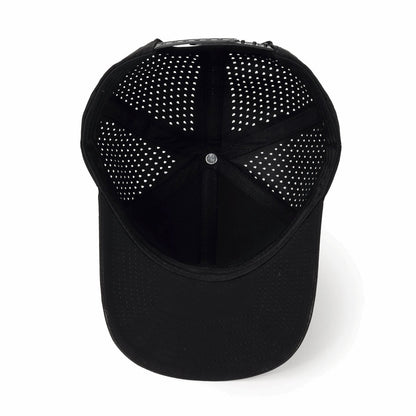 6-Panel Water-Resistant Snapback Cap - BPRunning