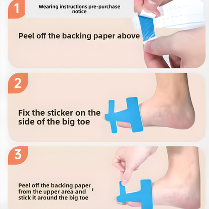 Bunion Corrector Pain Relief Kinesiology Athletic Tape For Bunions Turf Toe Big Toe Spacer/Separator/Straightener Tape