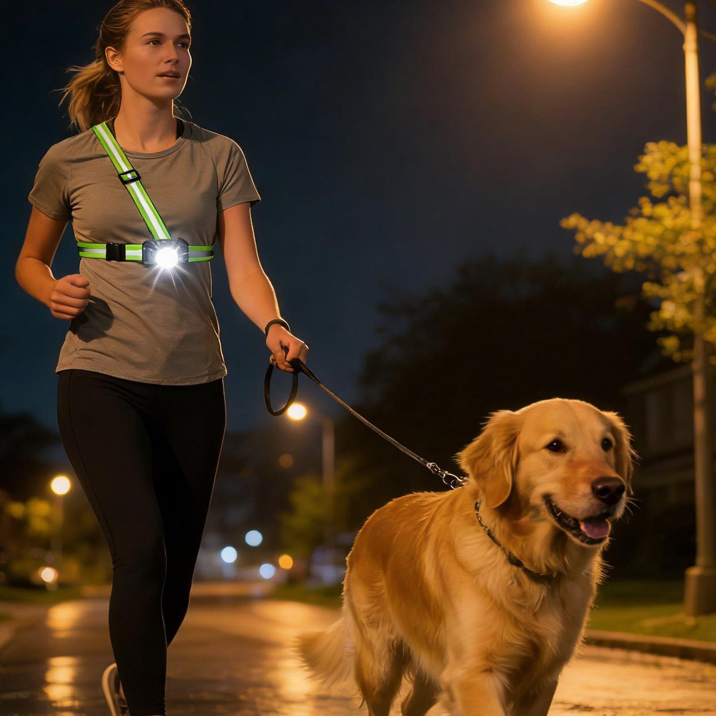 LED Chest Light for Runners | Long Battery Life