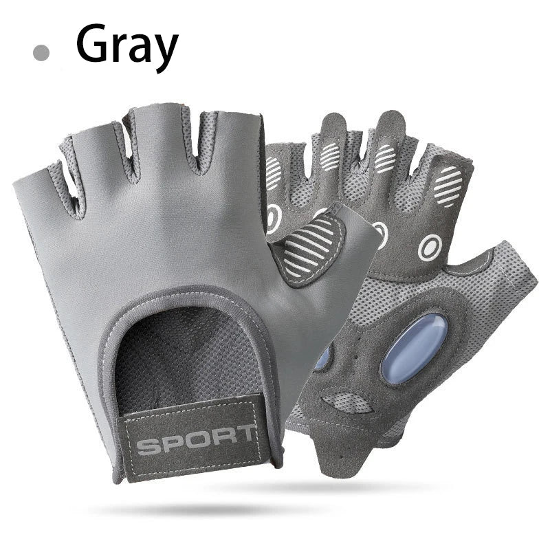 1 Pair Non-Slip Soft Fitness Gloves