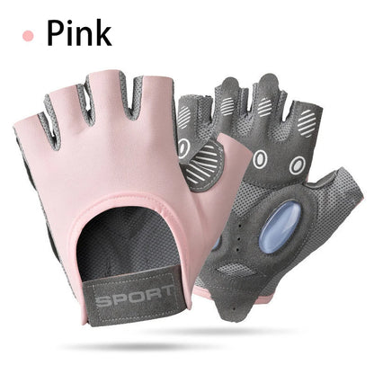 1 Pair Non-Slip Soft Fitness Gloves