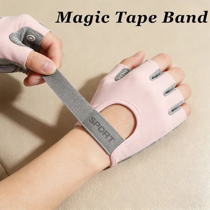 1 Pair Non-Slip Soft Fitness Gloves