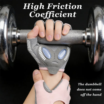 1 Pair Non-Slip Soft Fitness Gloves