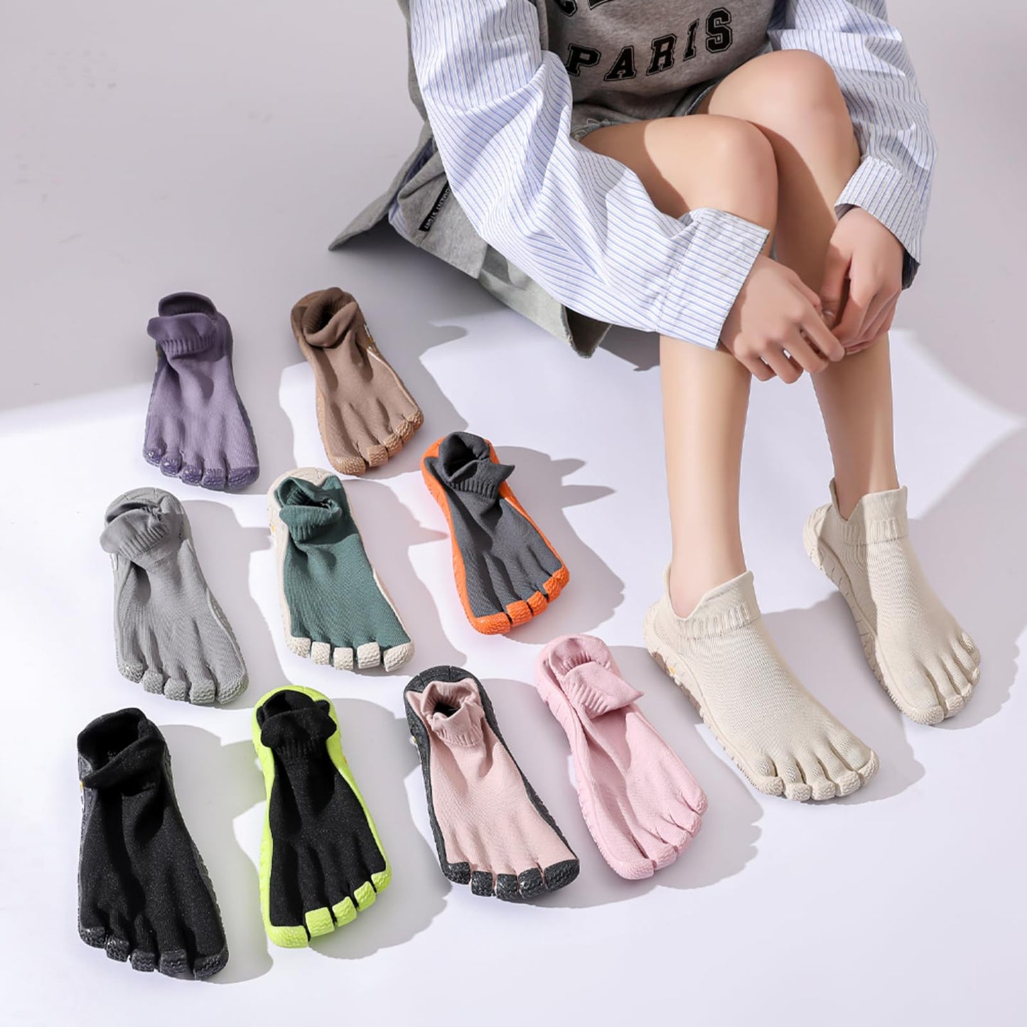 Barefoot Five-Finger Sports Gym Recovery Shoes - BPRunning