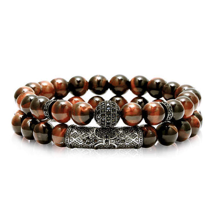 Tiger-Eye Natural Stone Bracelet