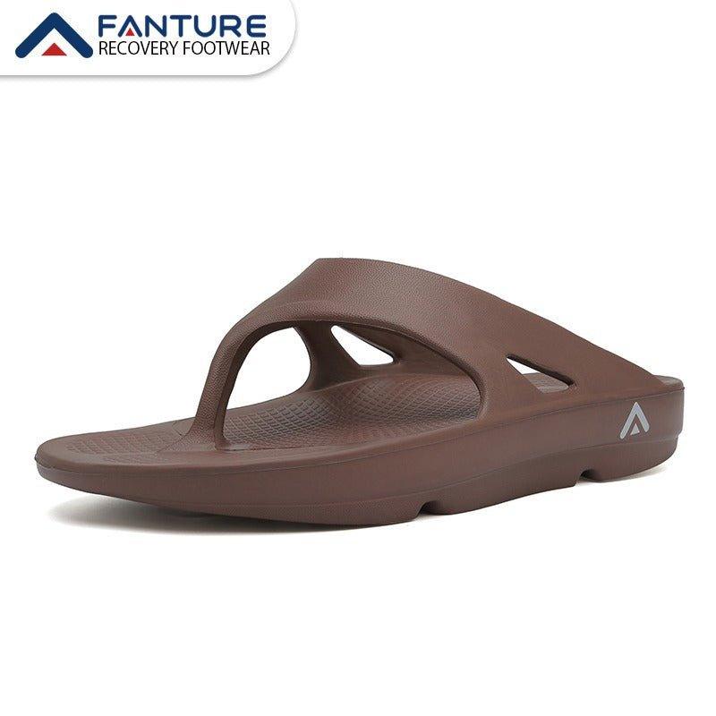 FANTURE Unisex Slide Recovery Sandals - Arch Support & Foot Pain Relief - BPRunning