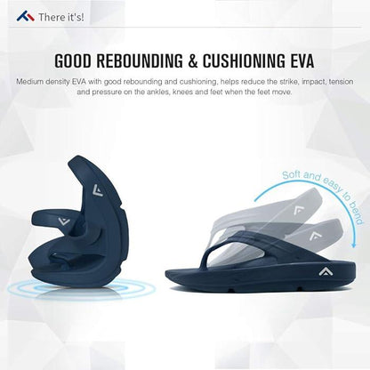 FANTURE Unisex Slide Recovery Sandals - Arch Support & Foot Pain Relief - BPRunning
