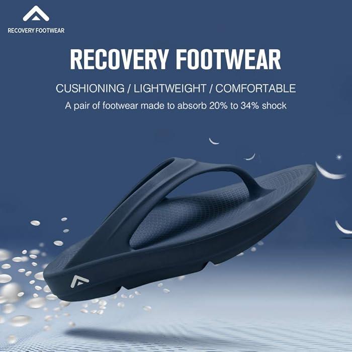 Recovery Sliders Unisex Slide Recovery Sandals - Arch Support & Foot Pain Relief – BPRunning